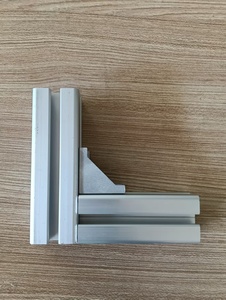 Profilo industriale alluminio acciaio pressofuso 90 gradi staffa triangolo ad angolo retto fisso collegamento codice 30 <span class=keywords><strong>40</strong></span> 45 - Product Image 5