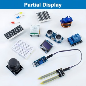 Essential R3 Sensor Module Beginner's <b>Kit</b> - Features 1602 LCD, 0.96 - inch OLED, Ultrasonic and Touch Modules - Product Image 3