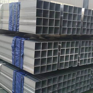 Tubería de Acero Cuadrada Hueca GI, Técnica ERW, Estándar ASTM Grado A53/A500, Pregalvanizada para Uso en Construcción y Exteriores - Product Image 1