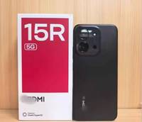 Téléphone portable Mi 15R 5G, batterie longue durée 6000 mAh, écran 6,9 pouces 120 Hz 2K, LTE, volume anglais, capteur d'empreintes digitales latéral, NFC, ROM globale