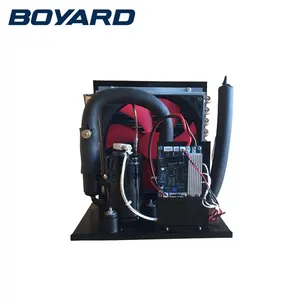 dc 12v 24v industrial refrigeration unit with zhejiang boyard r134a small fridge walk in cooler compressor