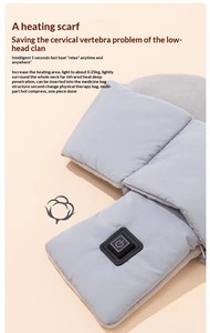 Cinta Térmica Inteligente Recarregável por USB, Nova Almofada Aquecida Automática com 3 Níveis de Temperatura para Pescoço, Cintura e Abdômen - Product Image 5