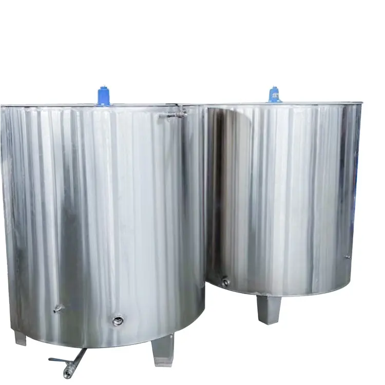 خزان تخزين طبقة مزدوجة آمن على الغذاء خزان مزج كيميائي خزان للزيت العطري و خزان للمياه