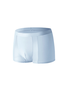Heren Ijs Zijde Boxershorts Comfortabele Mesh Ademende Mid-Tase Naadloze Rechte Been Fabriek Direct Custom Logo - Product Image 6