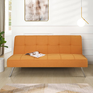 Canapé-<span class=keywords><strong>lit</strong></span> <span class=keywords><strong>futon</strong></span> pliable moderne en tissu pour enfants, idéal pour chambre, salon et appartement – Offre spéciale - Product Image 2