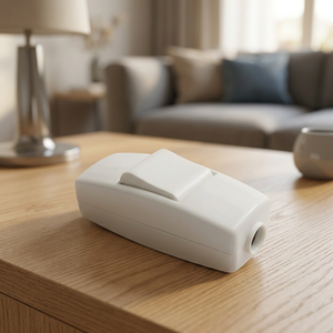 Interruttore di Ingresso Termoplastico Bianco 250V 6A (Modello Solera 6541-U 046541U) - Product Image 2