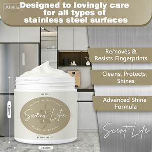 Heavy Duty Stainless Steel <strong>Cleaning</strong> <strong>Paste</strong> No Scratch Formula for Kitchen, Sink, Cookware Equipment - Product Image 2