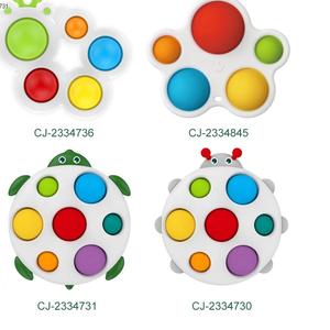 Silicone sensoriel Fidget jouet dessin animé <span class=keywords><strong>tortue</strong></span> coloré Cognition apprentissage éducatif Montessori jouets pour les tout-petits - Product Image 6