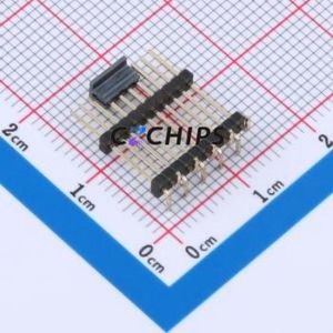 GPEC132-1002A025R1ZF Pin Header SMD,P=1.27mm Connector ( Pin Structure: 1x10P )( Pitch: 1.27mm )( Row Spacing: 1.27mm ) - Product Image 2