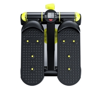 Mini-stepper d'exercice portable pour la maison, équipement de fitness hydraulique avec revêtement en silicone et matériau en acier