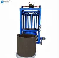 Machine à fabriquer des blocs de béton emboîtables à bas prix, machine à moules pour anneaux de puits, équipement de production de briques
