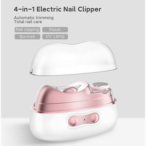 Multi Functional Smart USB Electric <b>Nail</b> Clipper & <b>Grinder</b> Painless Automatic Manicure Trimmer with LED Light - Product Image 4