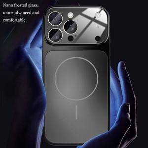 NUEVA <span class=keywords><strong>Funda</strong></span> Nano Mate de Vidrio para <span class=keywords><strong>iPhone</strong></span> 17 Air 16 15 14 <span class=keywords><strong>13</strong></span> Pro Max 17Pro, Carga Inalámbrica Magnética, <span class=keywords><strong>Funda</strong></span> Protectora CHAOYIDIAN - Product Image 3
