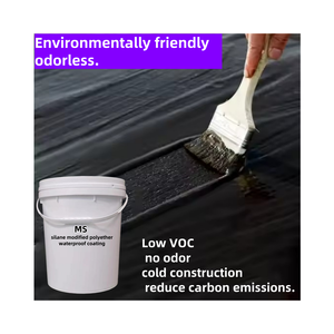 Revêtement imperméable <span class=keywords><strong>MS</strong></span> résistant aux UV et à haute élasticité Revêtement imperméable au silane modifié aux polymères <span class=keywords><strong>MS</strong></span> pour toitures en béton - Product Image 4