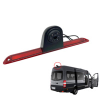 Caméra de recul grand angle étanche ahd cvbs caméra de recul lumière camebrake pour mercedes benz sprinter et vw crafter