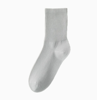 Chaussettes anti-odeur et antibactériennes de style nouveau pour l'automne et l'hiver, chaussettes mi-longues respirantes et absorbantes, 92% coton mérinos