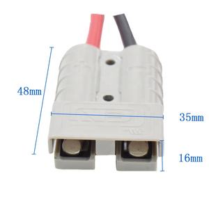 600v 50amp बैटरी त्वरित कनेक्टर केबल 14wg इलेक्ट्रिक फोर्कलिफ्ट केबल 50amp बिजली अनुप्रयोगों के लिए - Product Image 3