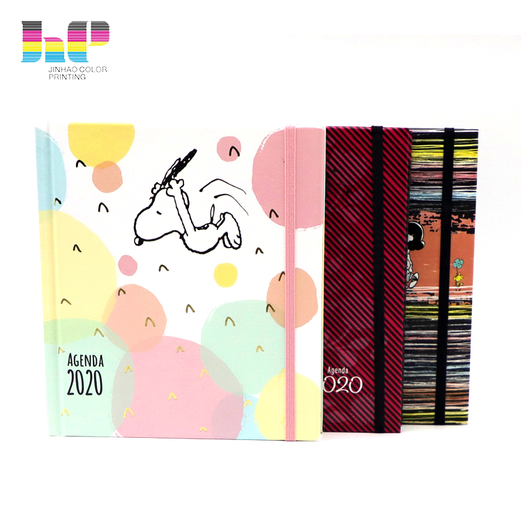 Пользовательский молочный мультяшный блокнот, цветной Органайзер в твердом переплете, дешевая цена, бегунок