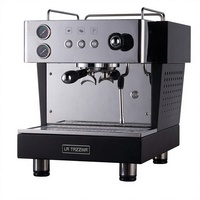 Cafetera Espresso Comercial de 5L, Acero Inoxidable, Grupo Único E1, Semiautomática, para Cafetería