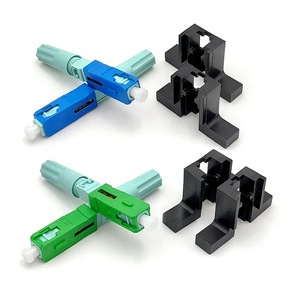 Conector Rápido de Fibra Óptica SC/APC Verde para Cable de Bajada - Product Image 3