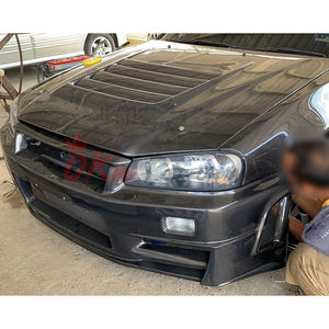 R34 GTR <span class=keywords><strong>Z</strong></span>-Tune Nismo stile paraurti anteriore in fibra di carbonio per Nissan R34 GTR 1998-2002 - Product Image 3