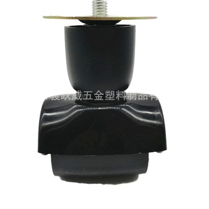 Furniture Caster 10Cm Swivel Adjustable Plastic <b>Wheel</b> Polyurethane <b>For</b> Bed Sofa Coffee <b>Table</b> Legs - Product Image 1