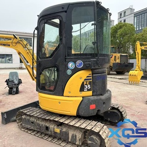 รถขุดขนาดเล็ก Komatsu PC35 มือสองคุณภาพสูง ปี 2022 น้ำหนัก 3.5 ตัน พร้อมเกียร์ มอเตอร์ ปั๊ม แบริ่ง PLC เครื่องจักรเดิม รายงานวิดีโอ - Product Image 3
