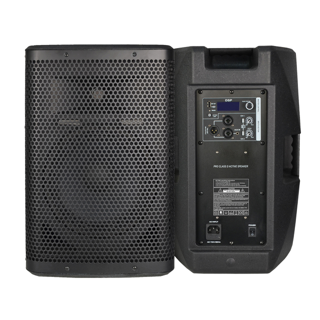 Accuracy Pro Audio CAO10D3 10 Inch Powered Speaker PA System Professional Plastic High-Power Active Speaker with DSP