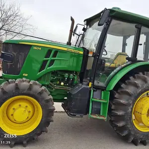 Trattore usato John 140HP Deere 4x4WD pezzi di ricambio per macchine agricole agricole buone condizioni 2019 anno abbastanza usato