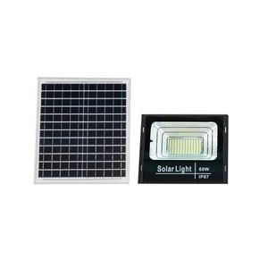 ไฟส่องสว่างพลังงานแสงอาทิตย์ LED สำหรับตลาดแอฟริกา ราคาโรงงาน 25w 40w 60w 100w 200w 300w วัสดุ ABS กระจก กันน้ำ IP65 สำหรับใช้งานภายนอกอาคาร - Product Image 1