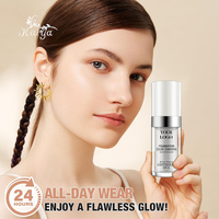 Fond de teint liquide couvrant personnalisé OEM, changeant de couleur, base de maquillage, correcteur