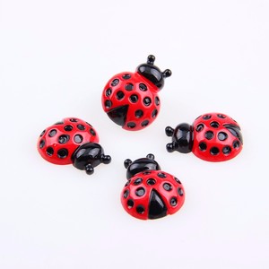 Pastel Dễ Thương Mini Bọ Rùa Bọ Cánh Cứng Hình Dạng Côn Trùng Phẳng Trở Lại Thu Nhỏ Khá Resin Thủ Công Mỹ Nghệ 100 Cái/túi Kawaii Cho Trang Trí Thủ Công - Product Image 2