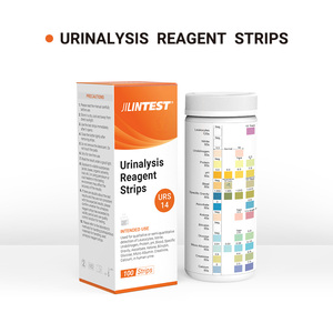 14 Thông số nước tiểu Thuốc thử nước tiểu kiểm tra Strips nước tiểu thử nghiệm Kit cho ketosis, pH, protein, thận và chức năng gan - Product Image 2