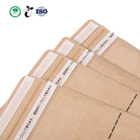 Emballage de sac debout à fond plat de haute qualité sac cadeau sacs de supermarché personnalisés accepter le gros papier kraft écologique