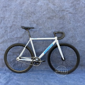 จักรยานฟิกซ์<span class=keywords><strong>เกียร์</strong></span>อลูมิเนียมอัลลอยด์สีเทา รุ่น GRAY ARDENTLY ยี่ห้อ ARENA LITE โครงแข็ง รับน้ำหนักได้ 120 กก. ขี่ถอยหลังได้ ลดราคาจากโรงงาน - Product Image 4