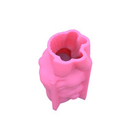 YS Lutscher Mädchen Form Blumentopf Vase Pflanzen topf Form Blumen arrangement Behälter Topf Hausgarten Büro Ornamente Kerzen werkzeug