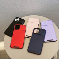 Nouvelle tendance diapositive Push caméra fenêtre étui de téléphone portable pour Iphone 16 15 14 13 12 11 pro max techno spark pro 10 coque de téléphone