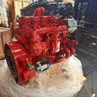 Motor Diésel DCEC Nuevo, Marca B3.9, 140HP, 2500RPM, 3.9L, Refrigerado por Agua, 4 Tiempos, Arranque Eléctrico, Bomba, 4 Cilindros, Completo
