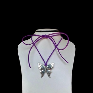 Collar con Colgante de Alas de Ángel, Gargantilla de Aleación, Estilo Europeo y Americano, Cadena de Clavícula Moderna para el Día a Día - Product Image 3