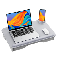Bureau multifonctionnel avec support pour téléphone pour ordinateurs portables de 17 pouces et tablettes de 12.9 pouces