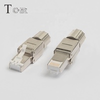 TOM-TP-06 communication télécom Cat6/Cat6a/Cat7 FTP rapide sans outil type connecteur prise