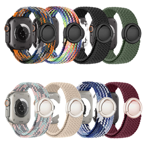 Correas de Reloj Magnéticas Universales de Nailon Trenzado Cómodas y de Diseño Win-Win, Compatibles con <span class=keywords><strong>Apple</strong></span> <span class=keywords><strong>Watch</strong></span> Serie 9 de 45 mm - Product Image 1