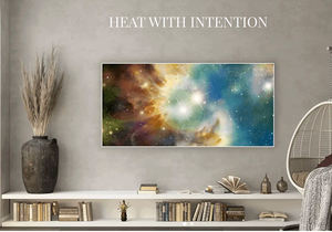 Panneau chauffant infrarouge en aluminium 1200W avec thermostat intelligent et contrôle par application, montable au mur/au plafond, couverture de 249 pieds, classe énergétique A - Product Image 2