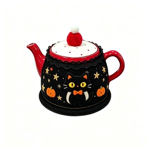 OEM ODM Halloween Themed Teapot Cozy Lace Teapot Warmer Insulated <strong>Tea</strong> <strong>Pot</strong> <strong>Cosy</strong> for Home Kitchen Holiday Party Table Decor - Product Image 5