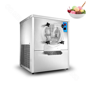 Gabinete de exhibición vertical italiano Mezclador de frutas Sorbete Máquina de helado comercial para hacer helado - Product Image 1