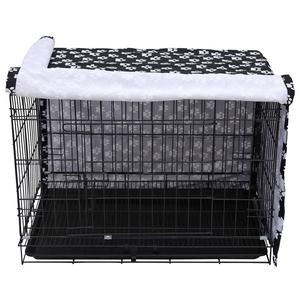 Housse de caisse pour chien Housses de chenil pour animaux de compagnie Ajustement universel pour caisse pour chien en fil Petits grands chiens Voyage en plein air Housses de caisse imperméables pour animaux de compagnie - Product Image 3