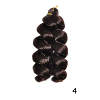 Queue de cheval synthétique ondulée de 12 pouces, douce, de haute qualité, style africain, avec extensions tressées bouclées à la française, vente en gros