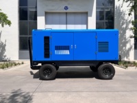 Compresseur d'air mobile diesel à vis haute pression SDP 740J, usage intensif, industriel, sur mesure, OEM, fabriqué en Chine