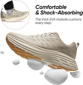 NORTIV 8 Chaussures de <span class=keywords><strong>tennis</strong></span> et de marche pour hommes Chaussures de sport d'été à lacets avec doublure en maille - Product Image 2