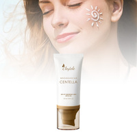 Crème Visage Hydratante et Protectrice Solaire à la Centella de Madagascar Marque Blanche SPF 30+ 50ml Protection UVA/UVB Puissante avec Vitamine C